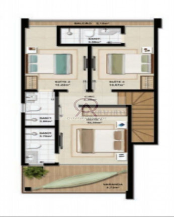 Imagem Imóvel com 3 Quartos à Venda, 115 m² em Itacimirim - Camaçari Imagem Imóvel com 3 Quartos à Venda, 115 m² em Itacimirim - Camaçari