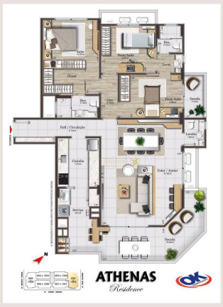 Imagem Apartamento com 3 Quartos à Venda, 134 m² em Campinas - São José Imagem Apartamento com 3 Quartos à Venda, 134 m² em Campinas - São José