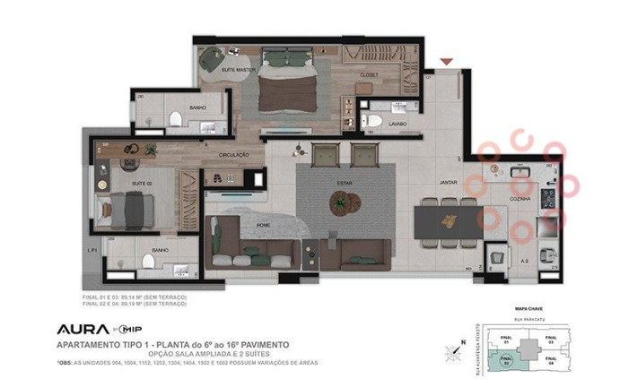 Imagem Apartamento com 4 Quartos à Venda, 185 m² em Santo Agostinho - Belo Horizonte