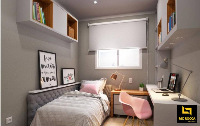 Imagem Apartamento com 2 Quartos à Venda, 53 m² em Vila Tibiriçá - Santo André