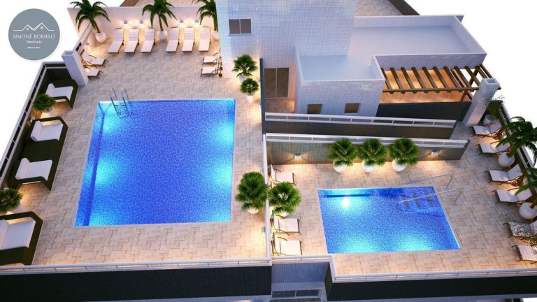 Imagem Apartamento com 2 Quartos à Venda, 88 m² em Guilhermina - Praia Grande
