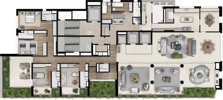 Imagem Cobertura com 5 Quartos à Venda, 923 m² em Vila Nova Conceição - São Paulo