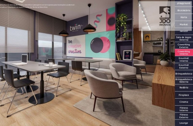Imagem Apartamento com 1 Quarto à Venda, 36 m² em Portão - Curitiba Imagem Apartamento com 1 Quarto à Venda, 36 m² em Portão - Curitiba