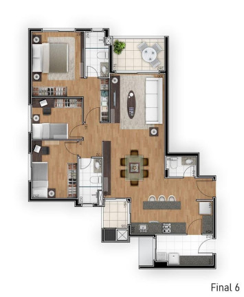 Imagem Apartamento com 3 Quartos à Venda, 115 m² em Ahú - Curitiba Imagem Apartamento com 3 Quartos à Venda, 115 m² em Ahú - Curitiba