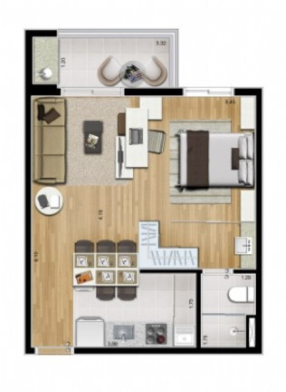 Imagem Apartamento com 2 Quartos à Venda, 50 m² em Jardim Do Mar - São Bernardo Do Campo