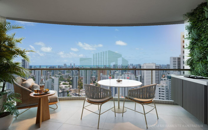 Imagem Apartamento com 3 Quartos à Venda, 87 m² em Rosarinho - Recife