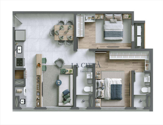 Imagem Apartamento com 2 Quartos à Venda, 67 m² em São João - Itajaí Imagem Apartamento com 2 Quartos à Venda, 67 m² em São João - Itajaí