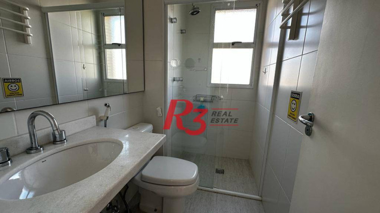 Imagem Apartamento com 3 Quartos para Alugar, 181 m² em Gonzaga - Santos Imagem Apartamento com 3 Quartos para Alugar, 181 m² em Gonzaga - Santos