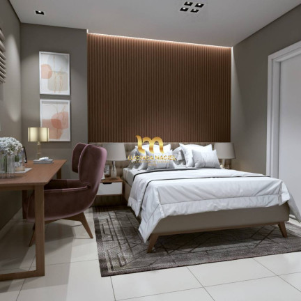 Imagem Apartamento com 3 Quartos à Venda, 107 m² em Guilhermina - Praia Grande