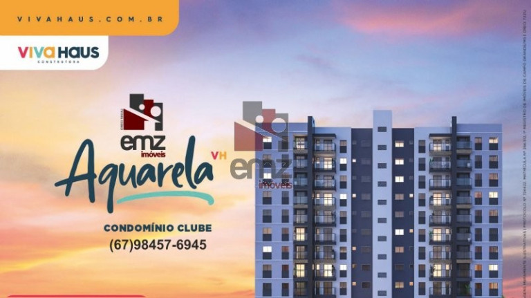 Imagem Apartamento com 2 Quartos à Venda, 53 m² em Vivendas Do Parque - Campo Grande