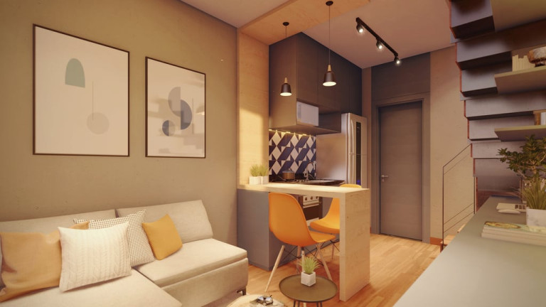 Imagem Apartamento com 1 Quarto à Venda, 17 m² em Novo Mundo - Curitiba Imagem Apartamento com 1 Quarto à Venda, 17 m² em Novo Mundo - Curitiba