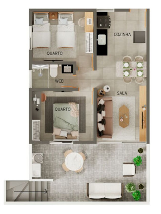 Imagem Apartamento com 2 Quartos à Venda, 51 m² em Bancários - João Pessoa Imagem Apartamento com 2 Quartos à Venda, 51 m² em Bancários - João Pessoa