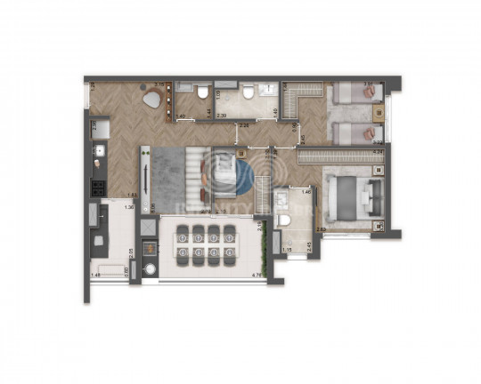 Imagem Apartamento com 3 Quartos à Venda, 83 m² em Alto Da Mooca - São Paulo