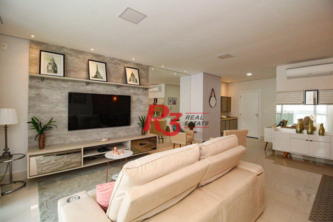 Imagem Apartamento com 1 Quarto para Alugar, 95 m² em Aparecida - Santos Imagem Apartamento com 1 Quarto para Alugar, 95 m² em Aparecida - Santos