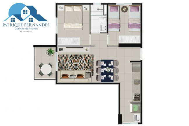 Imagem Apartamento com 2 Quartos à Venda, 40 m² em Chácara Califórnia - São Paulo Imagem Apartamento com 2 Quartos à Venda, 40 m² em Chácara Califórnia - São Paulo