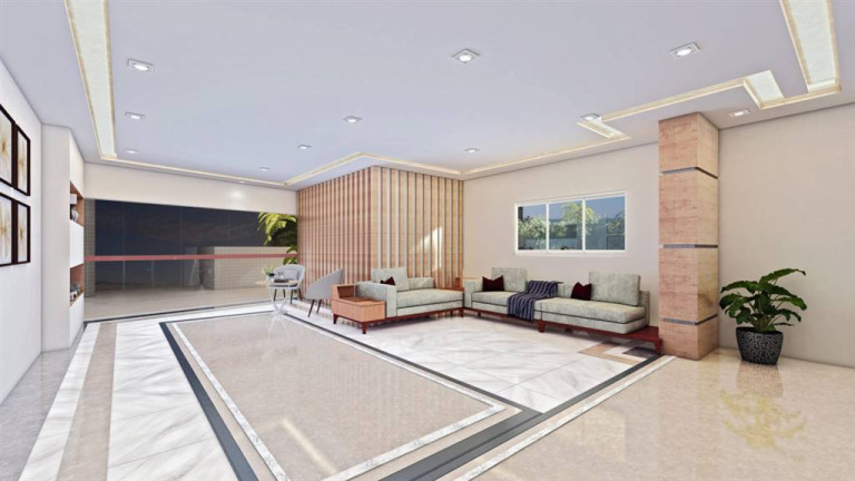 Imagem Apartamento com 3 Quartos à Venda, 100 m² em Guilhermina - Praia Grande