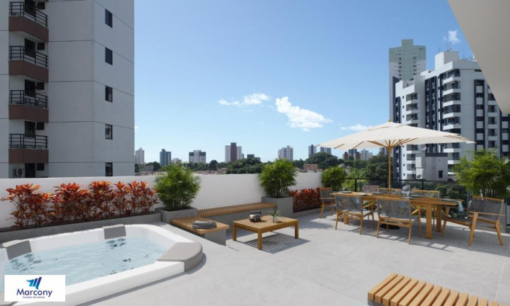 Imagem Apartamento com 1 Quarto à Venda, 32 m² em Brisamar - João Pessoa Imagem Apartamento com 1 Quarto à Venda, 32 m² em Brisamar - João Pessoa