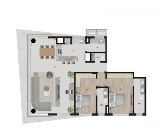 Imagem Apartamento com 2 Quartos à Venda, 118 m² em Bela Vista - Porto Alegre Imagem Apartamento com 2 Quartos à Venda, 118 m² em Bela Vista - Porto Alegre