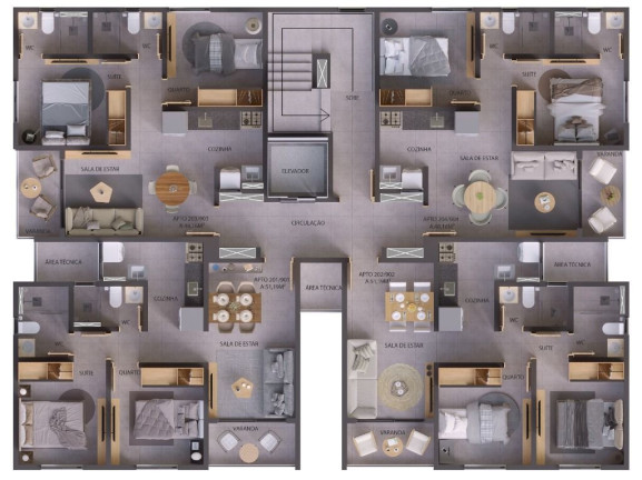 Imagem Apartamento com 2 Quartos à Venda, 52 m² em Jardim Cidade Universitária - João Pessoa Imagem Apartamento com 2 Quartos à Venda, 52 m² em Jardim Cidade Universitária - João Pessoa