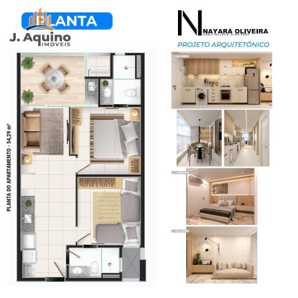 Imagem Apartamento com 2 Quartos à Venda, 54 m² em Praia De Iracema - Fortaleza