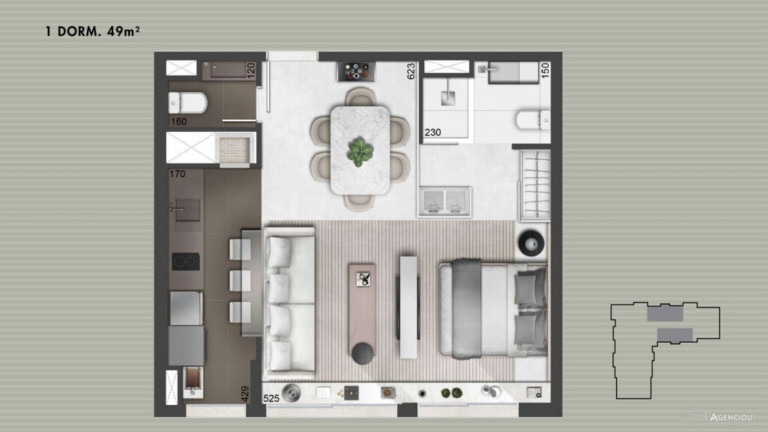 Imagem Imóvel com 1 Quarto à Venda, 49 m² em Petrópolis - Porto Alegre Imagem Imóvel com 1 Quarto à Venda, 49 m² em Petrópolis - Porto Alegre