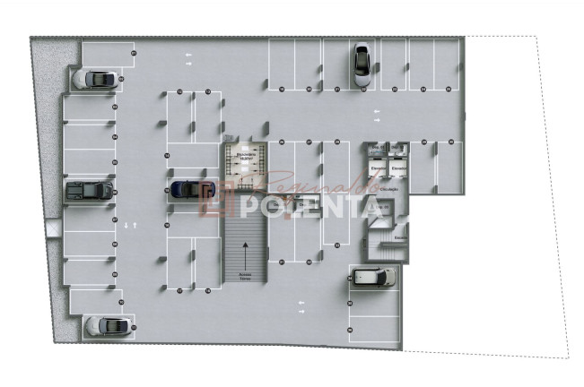 Imagem Apartamento com 2 Quartos à Venda, 65 m² em Comerciário - Criciúma