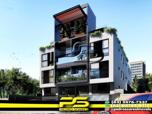 Imagem Apartamento com 2 Quartos à Venda, 54 m² em Bancários - João Pessoa Imagem Apartamento com 2 Quartos à Venda, 54 m² em Bancários - João Pessoa