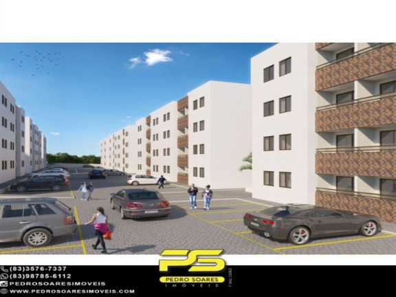 Imagem Apartamento com 2 Quartos à Venda, 53 m² em Bancários - João Pessoa Imagem Apartamento com 2 Quartos à Venda, 53 m² em Bancários - João Pessoa
