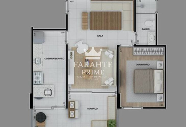 Imagem Apartamento com 2 Quartos à Venda, 84 m² em Boqueirão - Santos Imagem Apartamento com 2 Quartos à Venda, 84 m² em Boqueirão - Santos