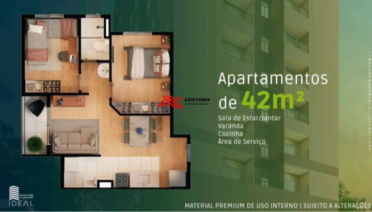Imagem Apartamento com 2 Quartos à Venda, 42 m² em Vila Rosália - Guarulhos
