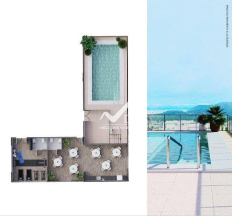 Imagem Apartamento com 2 Quartos à Venda, 75 m² em Ponta Da Praia - Santos