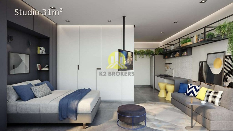Imagem Studio com 1 Quarto à Venda, 24 m² em Vila Madalena - São Paulo Imagem Studio com 1 Quarto à Venda, 24 m² em Vila Madalena - São Paulo