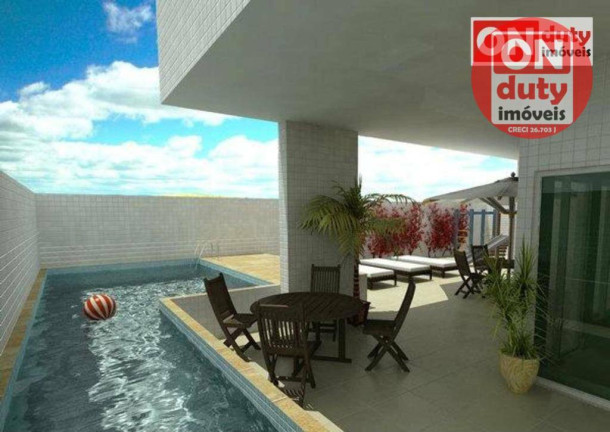 Imagem Apartamento com 2 Quartos à Venda, 60 m² em José Menino - Santos