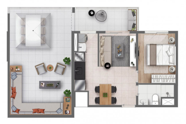 Imagem Imóvel com 1 Quarto à Venda, 40 m² em Centro - Campinas Imagem Imóvel com 1 Quarto à Venda, 40 m² em Centro - Campinas