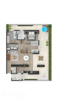 Imagem Apartamento com 2 Quartos à Venda, 73 m² em Centro - Curitiba