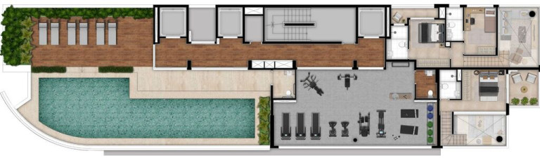 Imagem Apartamento com 1 Quarto à Venda, 61 m² em Indianópolis - São Paulo Imagem Apartamento com 1 Quarto à Venda, 61 m² em Indianópolis - São Paulo