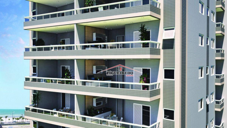 Apartamento com 3 Quartos à Venda, 102 m² em Guilhermina - Praia Grande