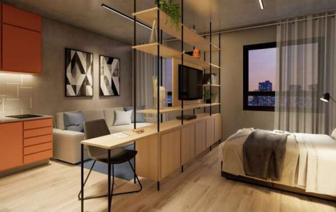Imagem Apartamento com 1 Quarto à Venda, 27 m² em Campo Belo - São Paulo Imagem Apartamento com 1 Quarto à Venda, 27 m² em Campo Belo - São Paulo