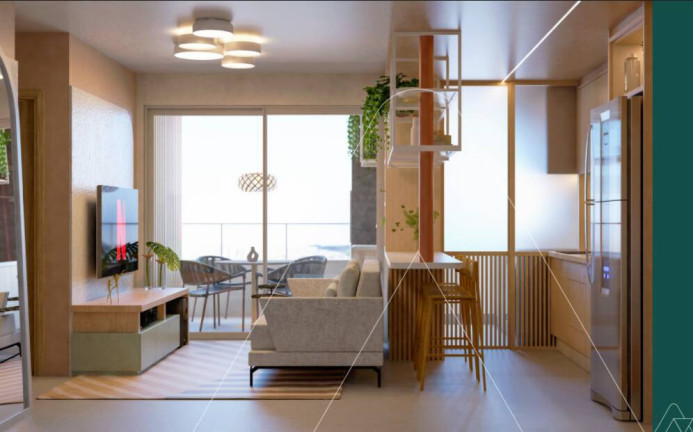 Imagem Apartamento com 2 Quartos à Venda, 105 m² em Canto Do Forte - Praia Grande