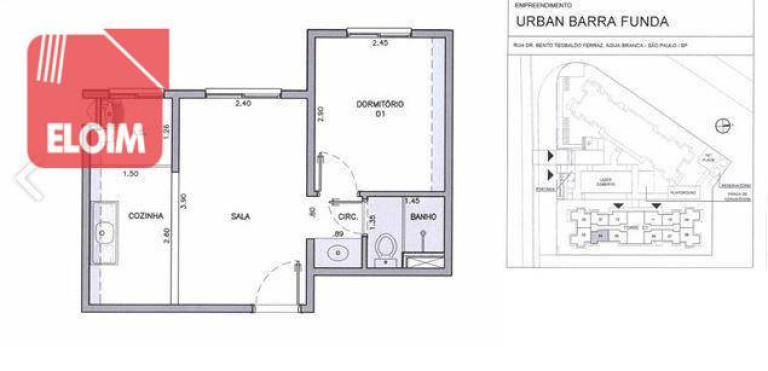 Imagem Apartamento com 1 Quarto à Venda, 31 m² em Barra Funda - São Paulo Imagem Apartamento com 1 Quarto à Venda, 31 m² em Barra Funda - São Paulo