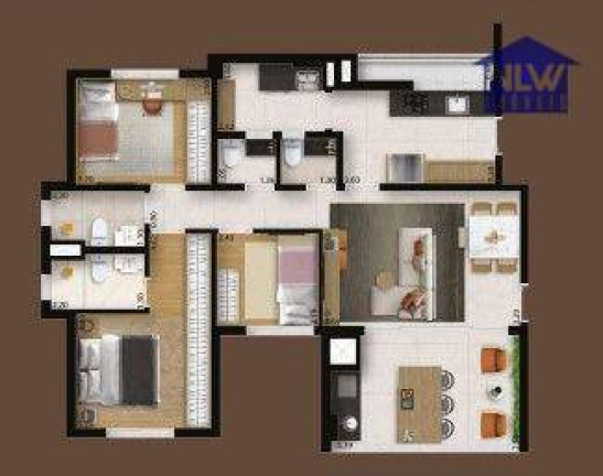 Imagem Apartamento com 3 Quartos à Venda, 94 m² em Pinheiros - São Paulo Imagem Apartamento com 3 Quartos à Venda, 94 m² em Pinheiros - São Paulo
