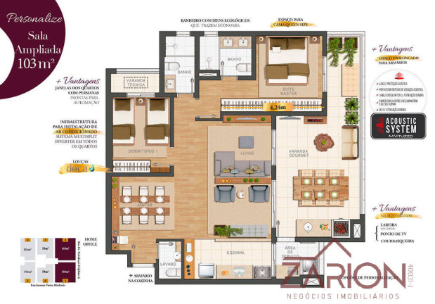 Imagem Apartamento com 3 Quartos à Venda, 73 m² em Parque Residencial Aquarius - São José Dos Campos Imagem Apartamento com 3 Quartos à Venda, 73 m² em Parque Residencial Aquarius - São José Dos Campos
