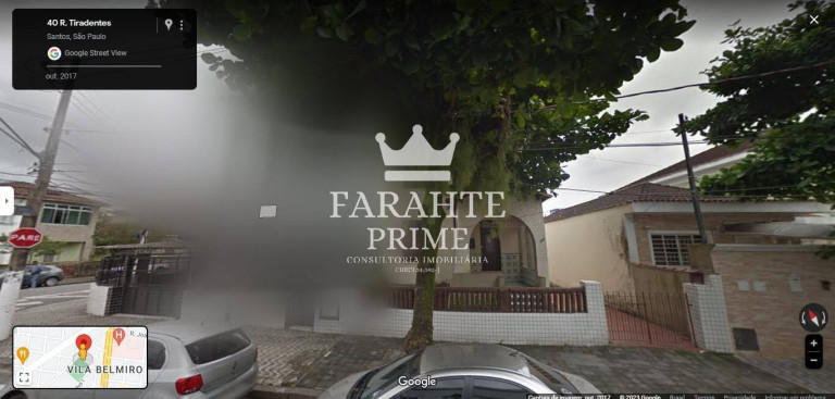 Terreno à Venda, 250 m² em Vila Belmiro - Santos