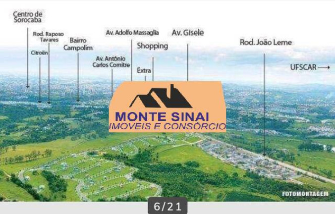 Imagem Terreno em Condomínio à Venda, 340 m² em Cyrela Landscape Esplanada - Votorantim