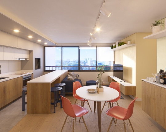 Imagem Imóvel com 1 Quarto à Venda, 25 m² em Bacacheri - Curitiba