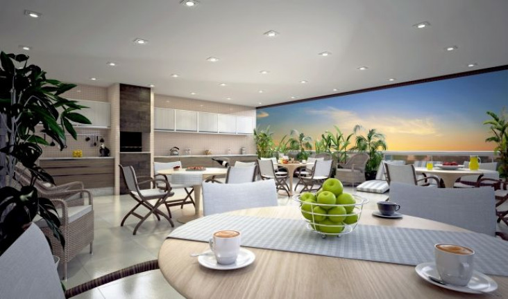 Imagem Apartamento com 2 Quartos à Venda, 71 m² em Vila Guilhermina - Praia Grande