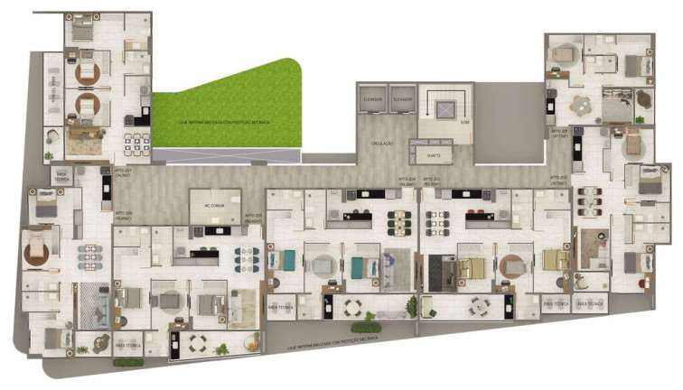 Imagem Apartamento com 3 Quartos à Venda, 78 m² em Tambaú - João Pessoa Imagem Apartamento com 3 Quartos à Venda, 78 m² em Tambaú - João Pessoa
