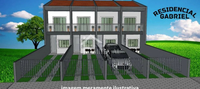 Imagem Casa com 2 Quartos à Venda, 73 m² em Adhemar Garcia - Joinville