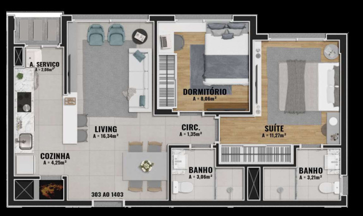 Imagem Apartamento com 2 Quartos à Venda, 76 m² em Jardim Botânico - Porto Alegre