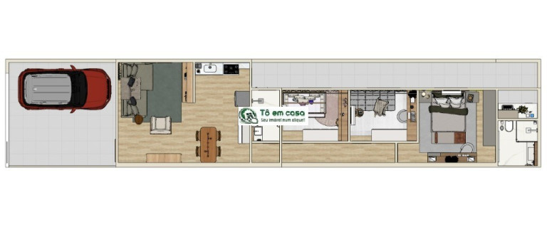 Imagem Casa com 3 Quartos à Venda, 105 m² em Jardim Satélite - São José Dos Campos